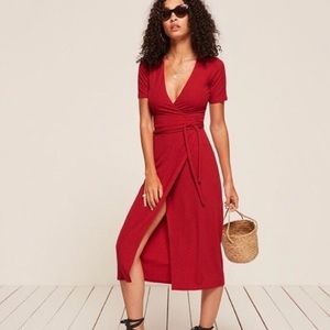 Reformation | Britton Wrap Dress 🌿